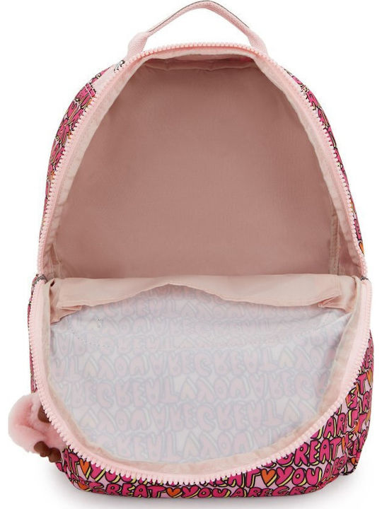 Kipling School Backpack Pink 27 Litres 35 x 20.5 x 44 cm