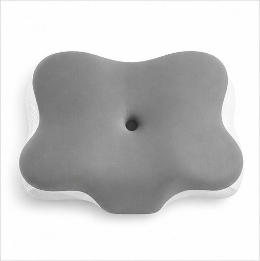 Medizinisches Nackenkissen Memory-Schaum 64x38x13cm Weiß