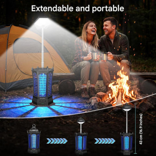 Lampa Aparat Electric Anti-Insecte Pentru Interioare Lumini LED 3W
