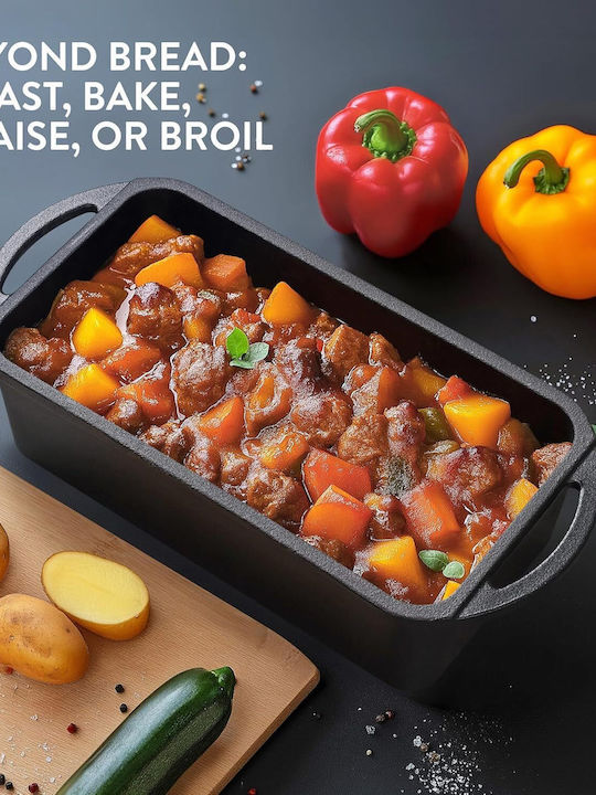 Navaris Bread Baking Tin from Cast Iron