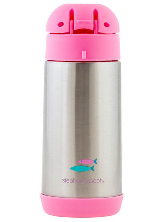 Stephen Joseph "Mermaid" Backpack - Stainless Steel Water Bottle - Lunch Box School Set
