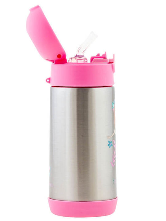 Stephen Joseph Mermaid Backpack Stainless Steel Water Bottle School Set 28 x 11.5 x 34cm
