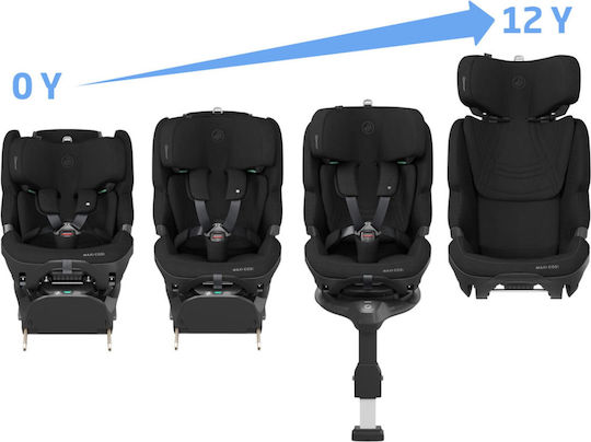 Maxi-Cosi Pearl XL Slide Pro Столче за кола Бустер i-Size с Isofix Черен Maxi