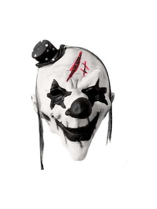 Mască de clovn Halloween din latex pentru carnaval petreceri cosplay
