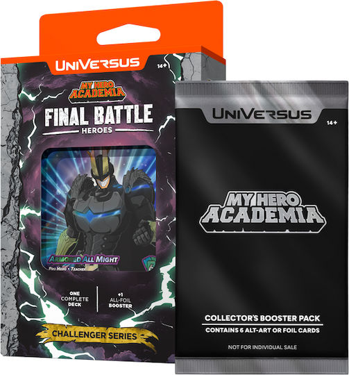 UVS Games My Hero Academia - Challenger Final Battle Deck Английски