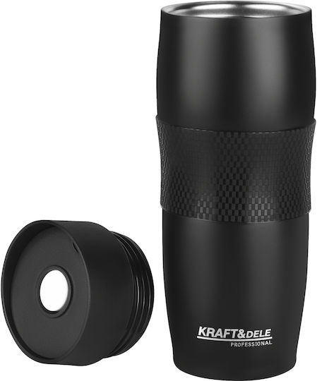 Kraft & Dele Kraft & Dele Thermosflasche Rostfreier Stahl / Kunststoff 480ml Kd4265