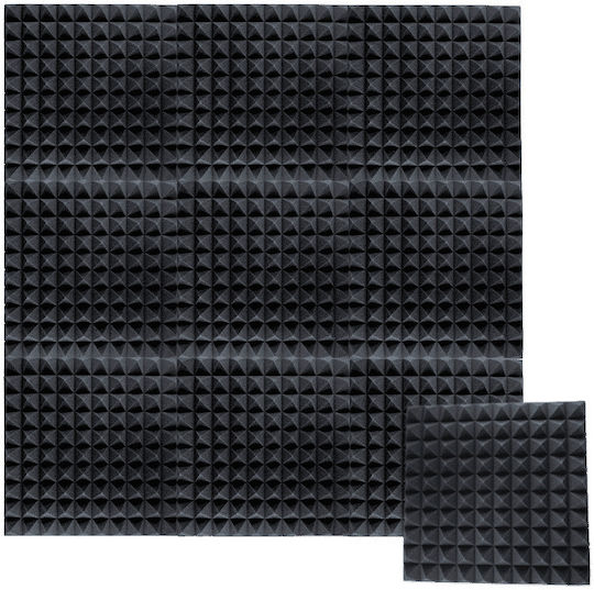 DNA Audio-Behandlungsmaterial Panel (10 Stück) in Pyramide Design 50cm x 50cm x 50mm