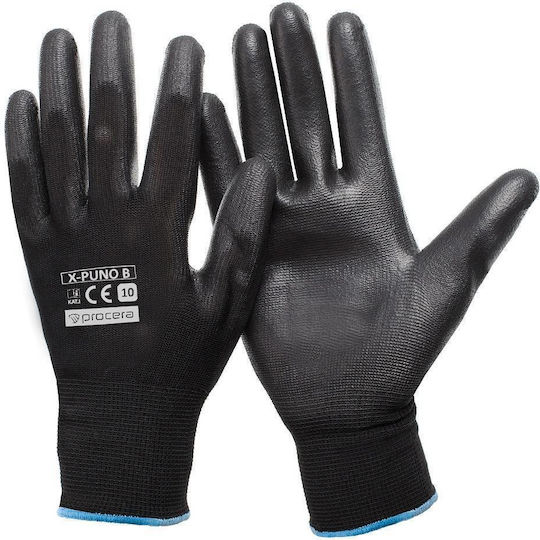 Procera Procera Sicherheitshandschuhe Schweißen Schwarz Polyester/Polyurethan