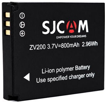 SJCAM Kamera-Batterie Zv200 Für Fotokamera 800mAh