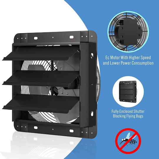 Ventilator De Perete / Geamuri Aygrochy Diametru 300mm