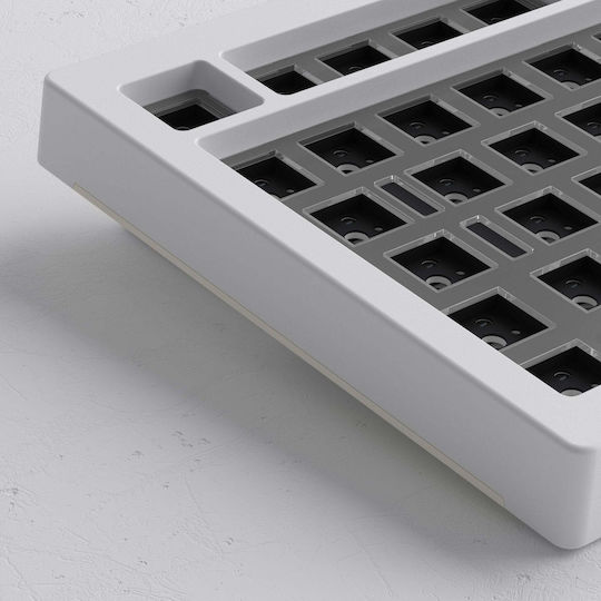 Akko Akko 5075b Via Barebone Gaming Keyboard 75% Ansi Layout Moon White