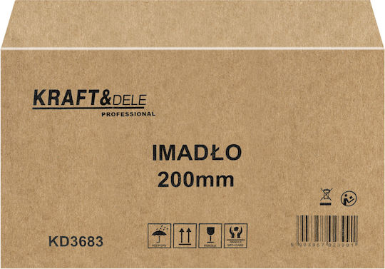 Kraft & Dele Въртяща се менгеме с Максимално Отваряне 200mm