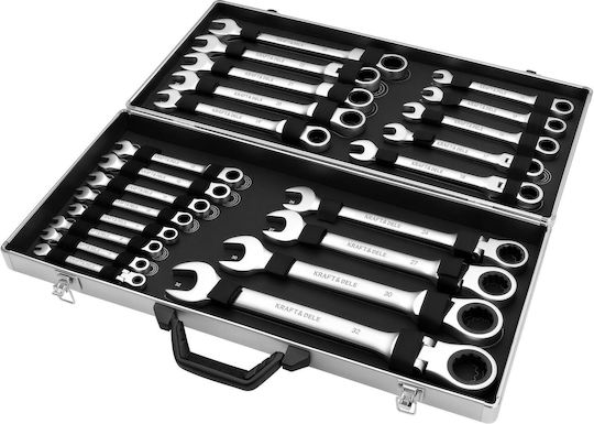 Chei combinate cu clichet 6-32 Mm 22 Buc Kd11053