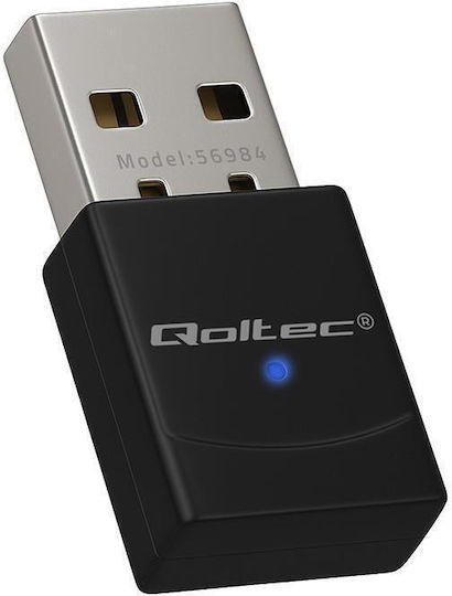 Qoltec SBQTLBBZ6000 Adaptor de Rețea USB cu Conexiune Wireless Wi-Fi 900Mbps