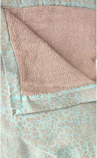 Bluepoint Strandtuch Baumwolle Petrol Blau