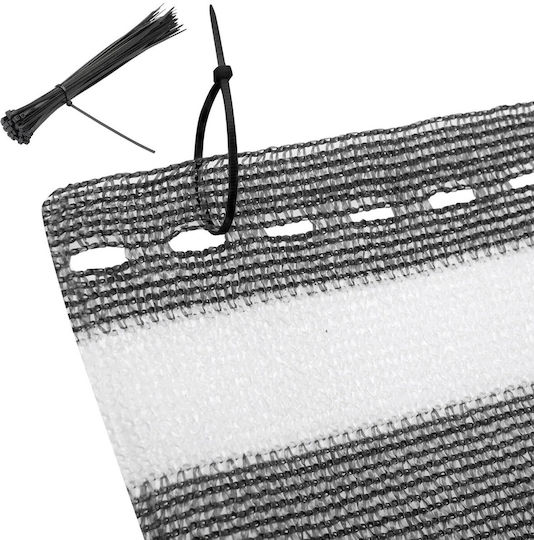 Detex White Shade Mesh Fabric 1.2x10m 150gr/m²