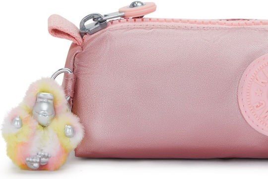 Kipling Freedom Metallic Pink Pencil Case