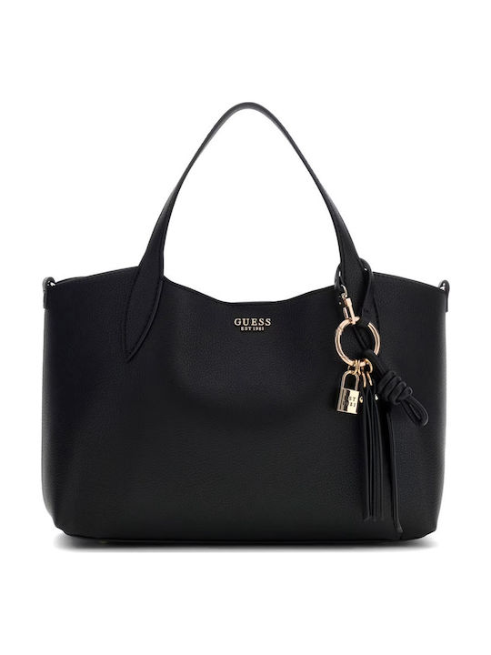 Damen Satchel Tasche Schwarz