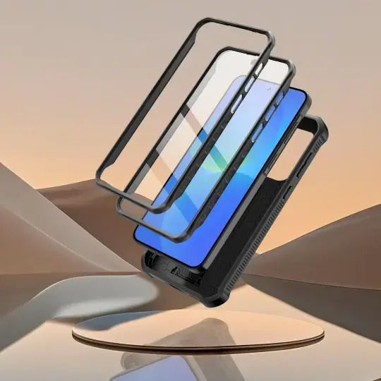 Tech-Protect Cam+ Back Cover Aramid Fiber Μαύρο (Galaxy A27)
