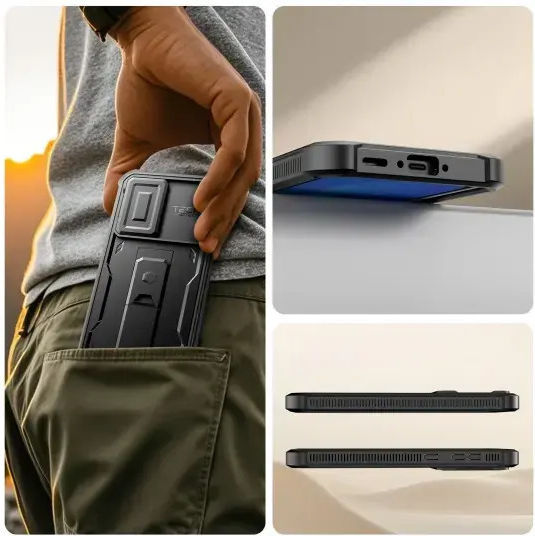 Tech-Protect Cam+ Back Cover Aramid Fiber Μαύρο (Galaxy A27)
