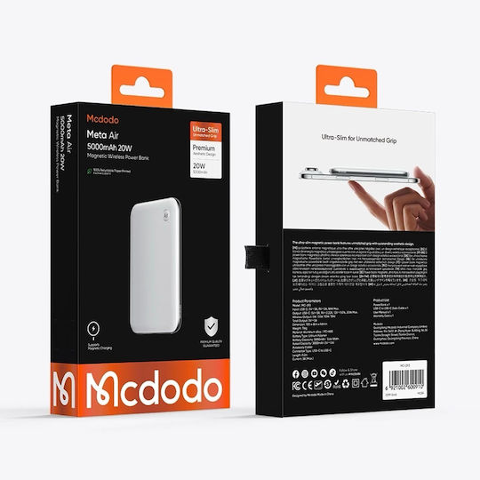 Mcdodo MC-2931 MagSafe Външна батерия 5000mAh 20W Черен