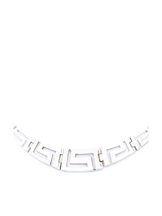 PS Silver Κολιέ Διπλό από Ασήμι PS Silver Κολιέ Διπλό από Ασήμι