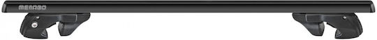 Menabo Menabo Aluminum Car Roof Bars Sherman Black 120 Cm Black Color Mazda 626 Break 5 Doors 1988>2002 Raised Rails Parallel Bars Set 2 Pieces 12280/mb Mp.12280/mb-165