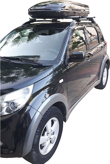 Menabo Kit Aluminum Roof Bars Legs Roof Rack Menabo Mania 460lt Daihatsu Terios 2006-2013 3 Pieces Mb.dterios.08