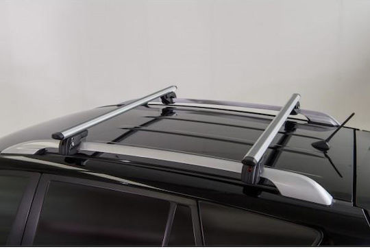 Menabo Aluminum Car Roof Bars Dozer XXL 150 Cm Silver Color Mercedes Benz Viano W639 2003>2013 Raised Rails Parallel Bars Set 2 Pieces 7500/mb Menabo Mp.7500/mb-12