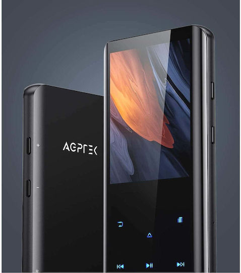 Agptek MP3 Player (32GB) cu Ecran LCD 2.4" Negru X001EQM9RJ