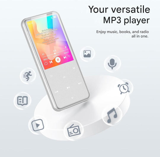 Agptek MP3 Player (64GB) cu Ecran Tactil TFT X002HNZ0F1