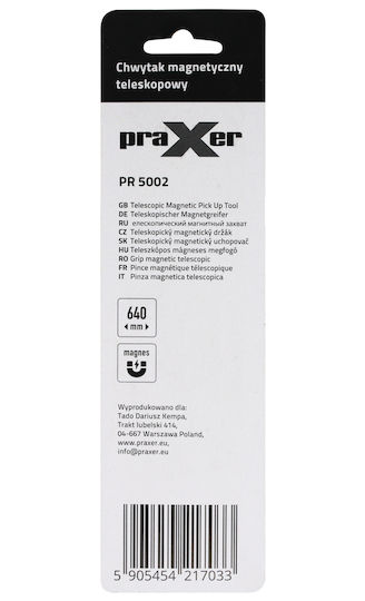 Teleskopischer Magnetgriff Praxer Form Stift 550 Mm Tragfähigkeit 300 G