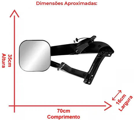 Heated Side Mirror for Mercedes Atego Axor