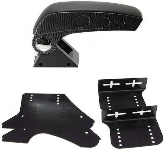 Τεμπέλης Αυτοκινήτου Multi Consele Box Armrest Μαύρο