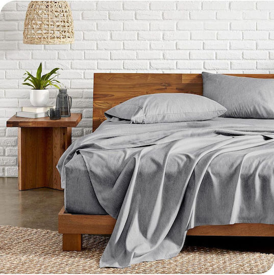 SteweHome Σετ Υπέρδιπλο 3τμχ 240x260εκ. Γκρι