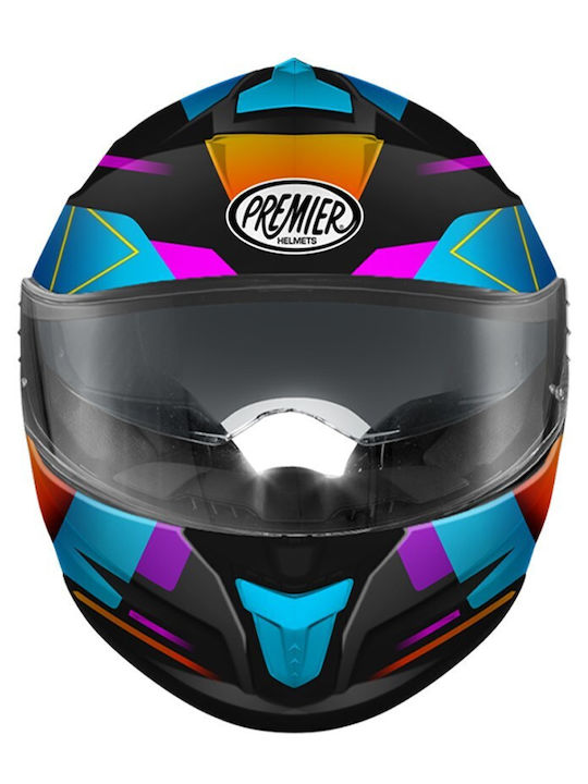 Premier Evoluzione RT9BM Cască Moto Față Întreagă 1520gr cu Pinlock și Vizieră Solară Premier Evoluzione RT9BM Cască Moto Față Întreagă 1520gr cu Pinlock și Vizieră Solară