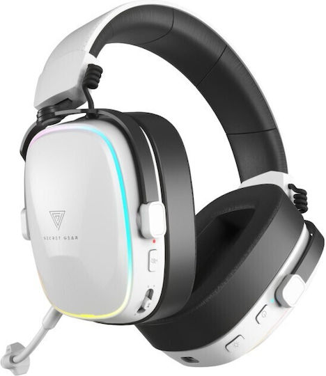 Secret Gear SX2 Wireless Over Ear Gaming Headset with Bluetooth Connection White
