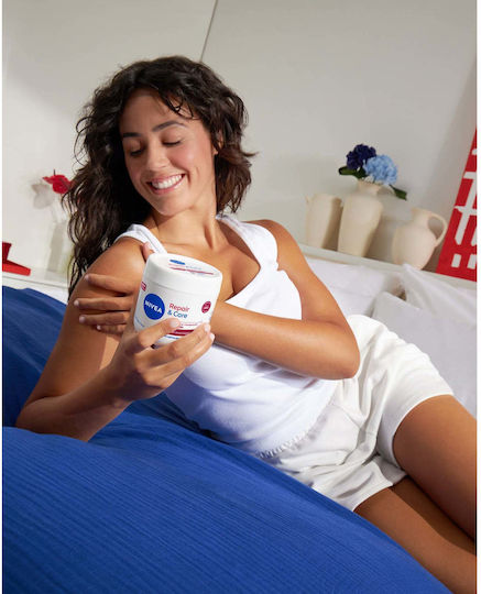 Nivea Repair & Care 18% Feuchtigkeitsspendende Körpercreme mit Harnstoff für Trockene Haut 400ml