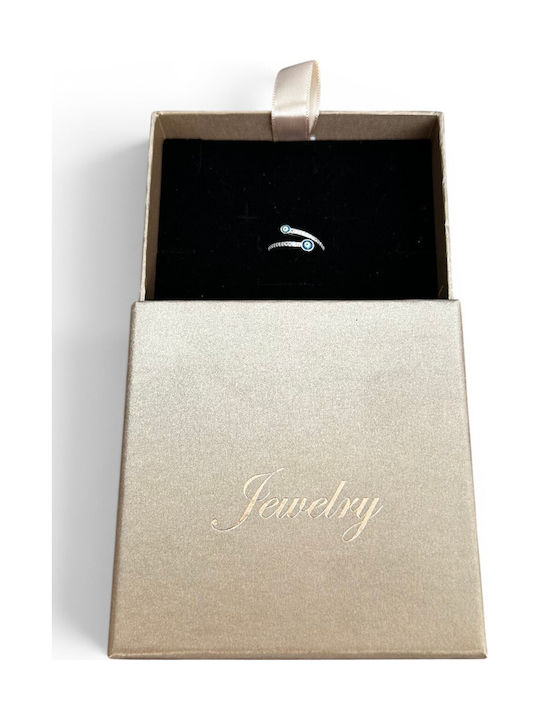 Women's Ring with Zircon Made of Silver Women's Ring with Zircon Made of Silver