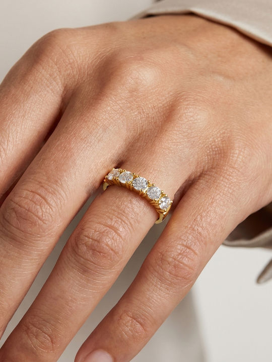 Damentrikot Misovero mit Diamant aus Gold 14K