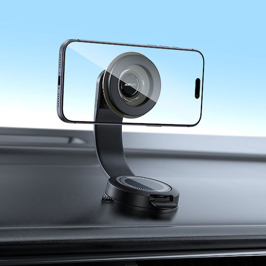 Acefast Car Mobile Mount 4.7" - 6.9" with Magnet Black