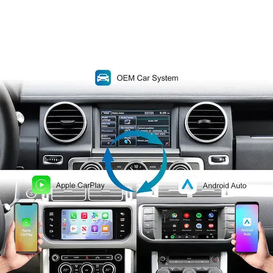 Digital Iq Lr 715f Cpa Drahtloses Carplay Android Auto Box 2 Kamera In Jaguar Land Rover Mod 2016-2019 Bosch 8 Zoll Bildschirm