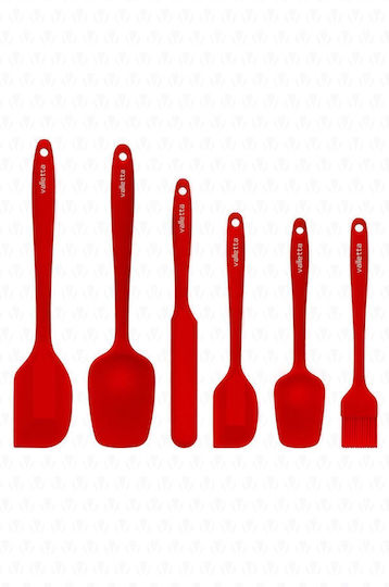SteweHome Silicone Cooking Utensil Set 6 Pieces White