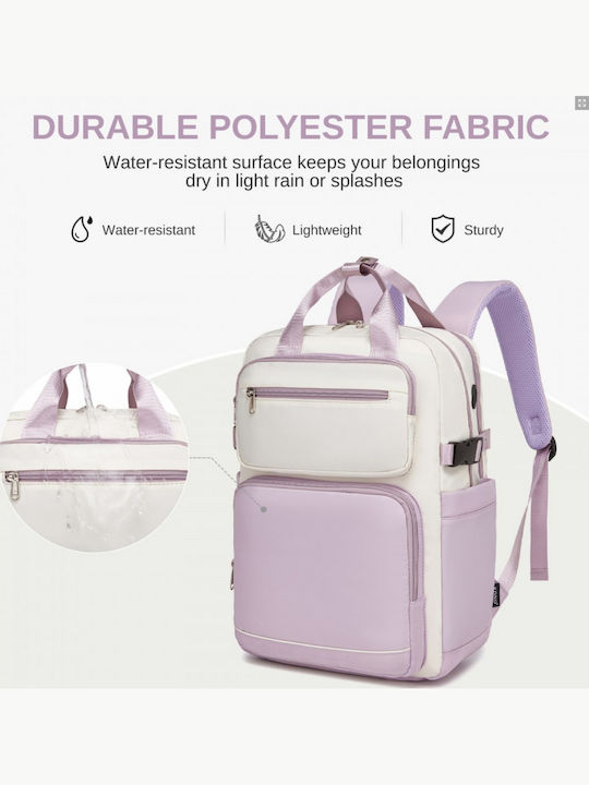 Miss Lulu Backpack Beige