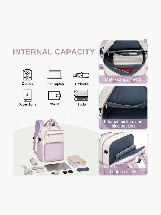 Miss Lulu Backpack Beige