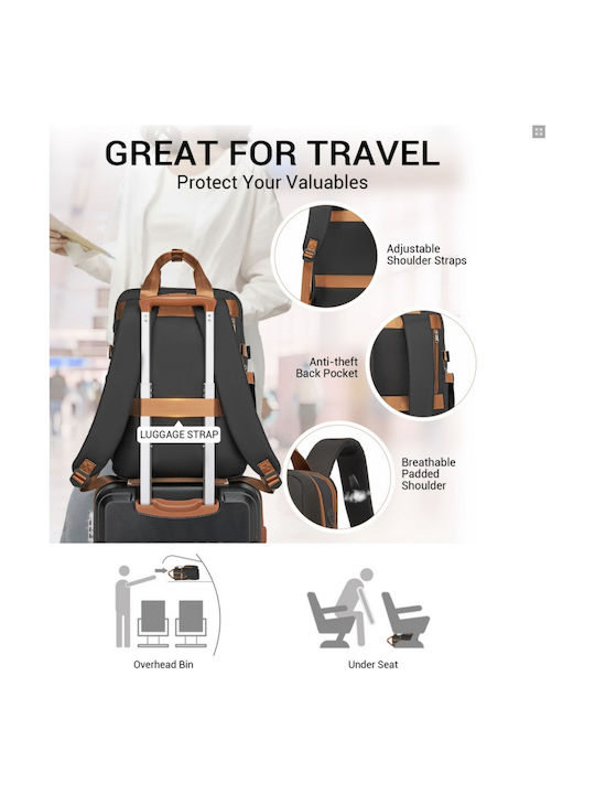 Miss Lulu Backpack Black