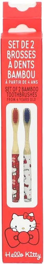 Set Children's Toothbrushes for 4+ Years 2 Pieces Multicolour