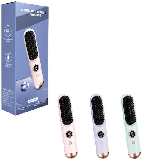 Heated Electric Hair Brush for Hair Straightening 35W
