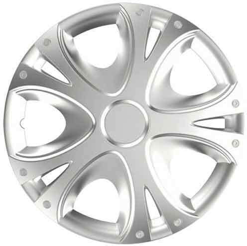 Versaco Set Capace roți auto 4 buc 13" Argintii Wheel Covers