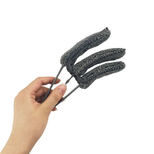 Microfiber Cleaning Brush Feral Detailing Pro Special For Air Vents 22cm 350gsm Grey